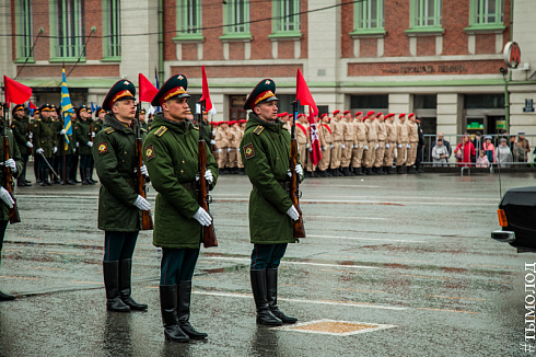 Новосибирск готовится к празднованию 9 мая 
