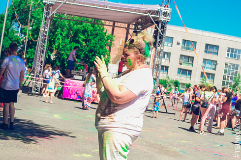 Happy Holi Fest Новосибирск 2017