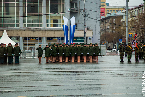 Новосибирск готовится к празднованию 9 мая 