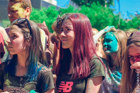 Happy Holi Fest Новосибирск 2017