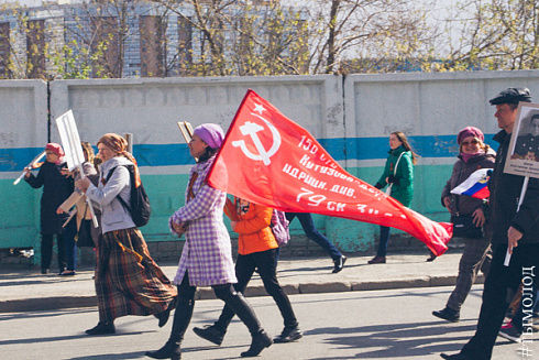 Бессмертный полк в Новосибирске
