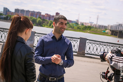 #Новосибирскялюблютебя: бэкстейдж