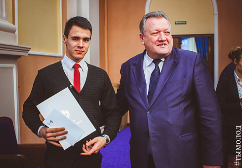 Награждение дружинников народных дружин Новосибирска по итогам 2016 года