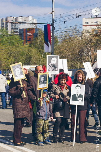 Бессмертный полк в Новосибирске