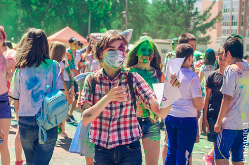 Happy Holi Fest Новосибирск 2017