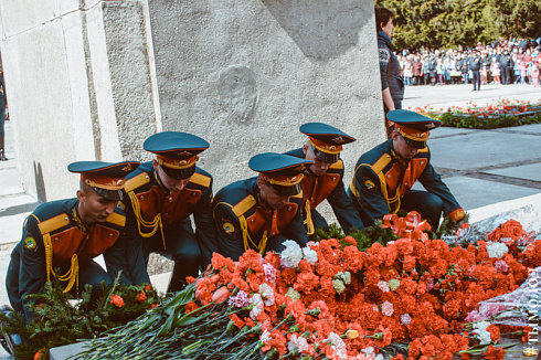 Митинг на Монументе Славы