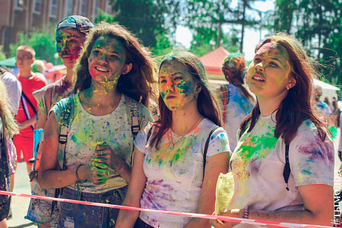 Happy Holi Fest Новосибирск 2017