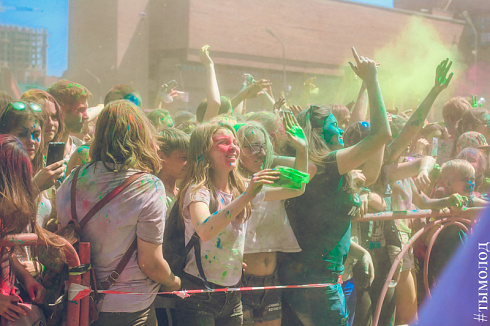 Happy Holi Fest Новосибирск 2017