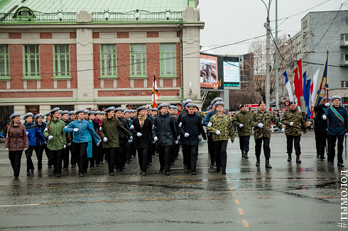 Новосибирск готовится к празднованию 9 мая 