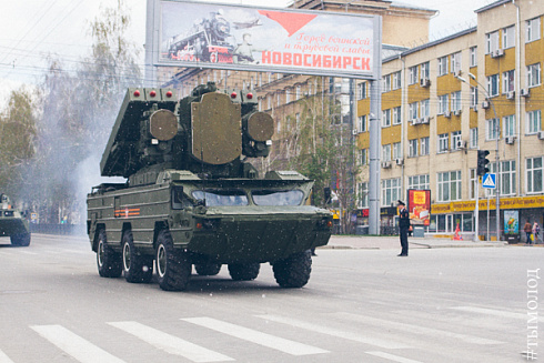 Празднование Дня Победы в Новосибирске