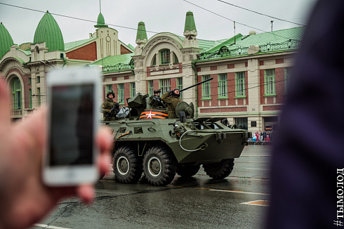 Новосибирск готовится к празднованию 9 мая 