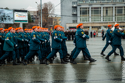 Новосибирск готовится к празднованию 9 мая 