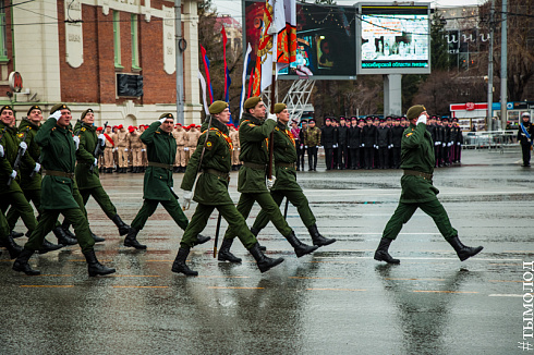 Новосибирск готовится к празднованию 9 мая 