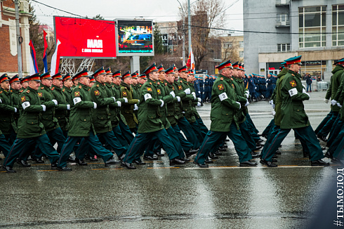 Новосибирск готовится к празднованию 9 мая 