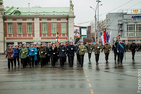 Новосибирск готовится к празднованию 9 мая 