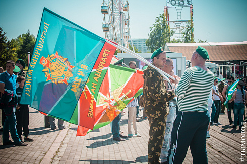 День пограничника в Новосибирске