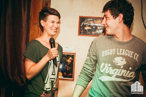 Stand up. Open mic.