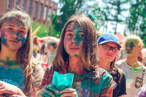 Happy Holi Fest Новосибирск 2017