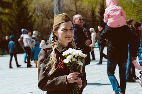 Митинг на Монументе Славы