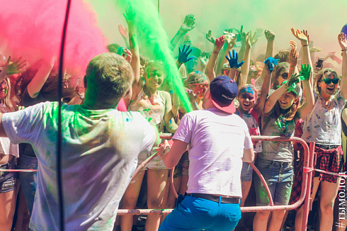 Happy Holi Fest Новосибирск 2017