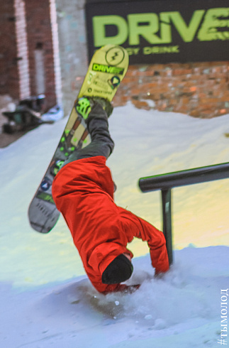 Первая в России битва по сноуборду в городской среде Drive Urban Snowboard