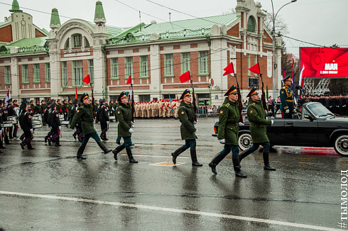 Новосибирск готовится к празднованию 9 мая 
