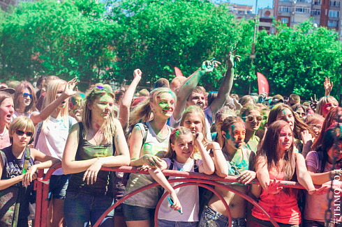 Happy Holi Fest Новосибирск 2017