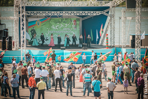 День пограничника в Новосибирске