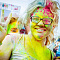 Фестиваль красок "Holi-Day" у ТЦ "МЕГА"