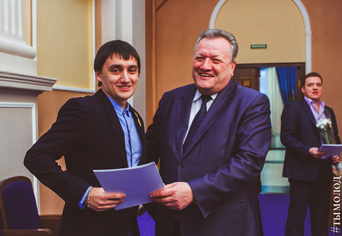 Награждение дружинников народных дружин Новосибирска по итогам 2016 года