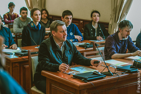 Тотальный диктант. Площадка мэрии